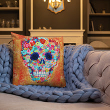 Load image into Gallery viewer, Flor de Fiesta Premium Pillow