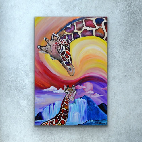 Giraffe Love Prints