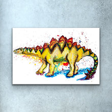 Load image into Gallery viewer, Stegosaurus Print