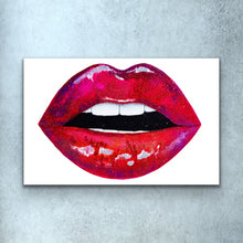Load image into Gallery viewer, Red Lips Print