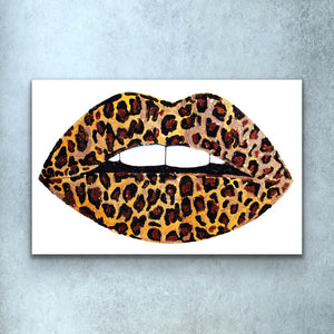 Cheetah Lips Print
