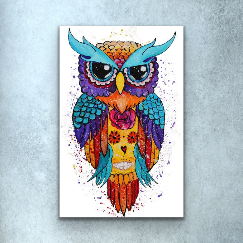 Fiesta Owl Prints